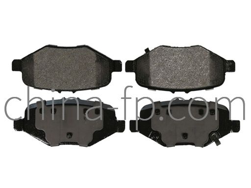 Front SMD Series D436 Taff Premium Semi-Metallic Brake Pad