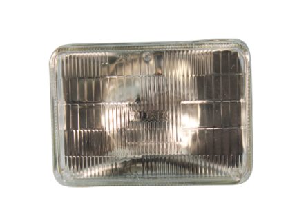 SEALED BEAM H4656-12 HALOGEN TYPE 12V 35/35W 165x100mm square clear