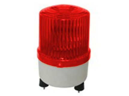 WARNING LIGHT 24V Red OLD TYPE black color base