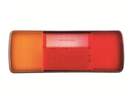 LED rear lamp 115 LEDS Left side with licence 24V