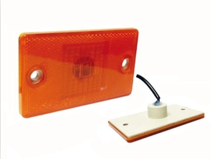 SIDE LAMP 4LED AMBER 24V