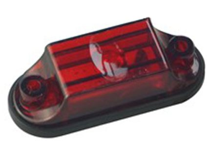 TRUCK SIDE MARKER12V 3LEDS RED