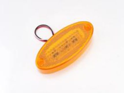 SIDE LAMP 12LED BIVOLTAGE 12V/24V YELLOW COLOR