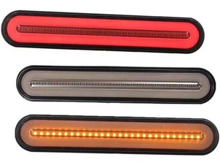 SIDE LAMP  100LED 235x43x15  DMA180CR 12-24V CRISTAL