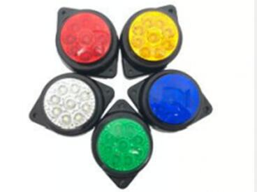 SIDE LAMP  9LED 82x59x30  DMA176R 12-24V RED