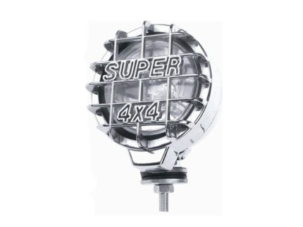 FOG LAMP round 5″ (127mm) 12V Yellow with cover