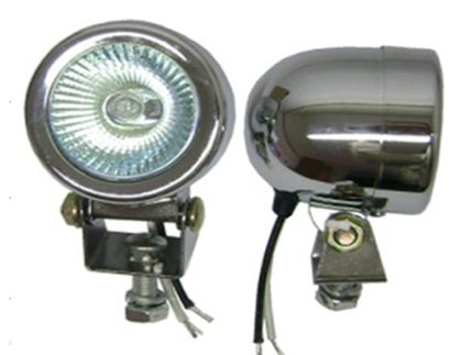FOG LAMP SET round 56mm 12V clear
