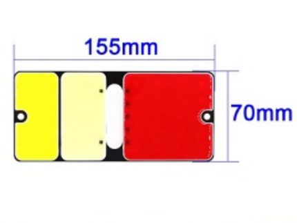 CTL.7305 COB TAIL LAMP LENGTH 155MM WIDTH 70MM 12V