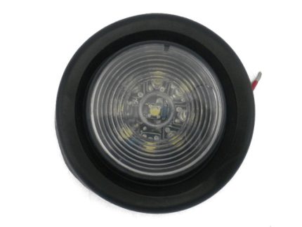 2″ round truck light with 9leds soft edge clear 12V