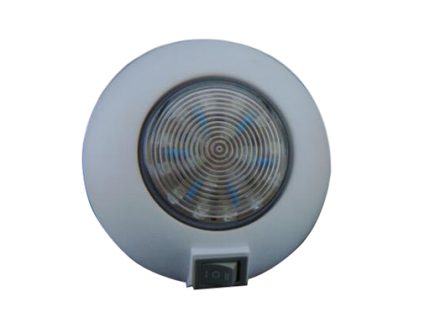 LED ROOF LAMP 9LED  12-24v Ø 4.05″x1.18″ wihite