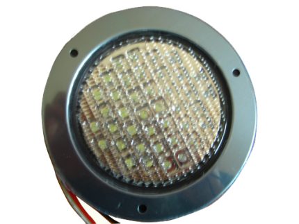 F141M-CL LED 12V 40LEDS TAIL LAMP WITH METAL BASE CLEAR
