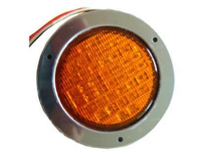 F141M-YL LED 12V 40LEDS TAIL LAMP WITH METAL BASE amber