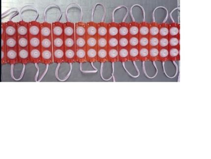 LED 3030-3 74x20mm 24V 400LM IP67 RED