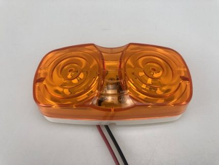 SIDE LAMP 12-24V 10LED w333-V6 pcb 100X50MM 50G AMBER