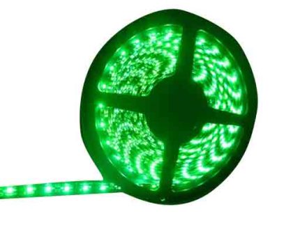 LED Strip Light SMD3528 DC12V 5meters 300LEDs Green