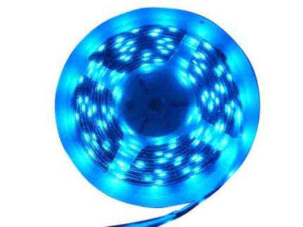 LED STRIP LIGHT 5M 300pcs SMD5050 FPC white 1cm width 24V Blue
