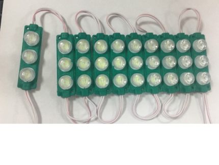 SIGNAL LAMP 24V GREEN 70x20MM   1Wx3   铝基板 200LM   IP65   PVC外壳