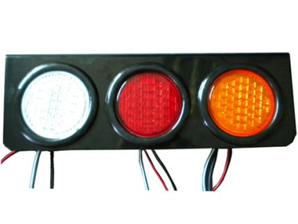 FP005B-12V24VledR LED TAIL LAMP WITH BLACK BOARD BIVOLTAGE RIGHT