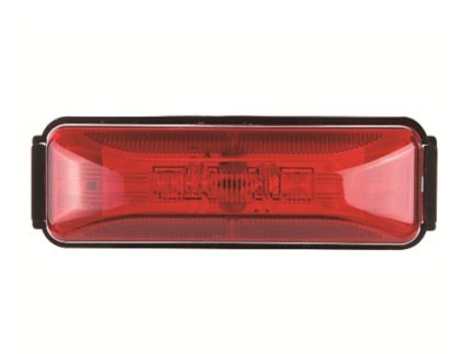TK-TLS141 12V-24V 4LED SIDE LAMP 110X25MM RED