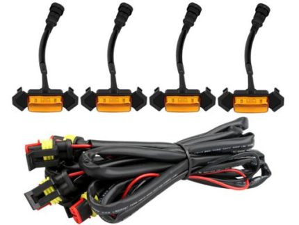 AL16201 LUCES LED AMBAR PARRILLA UNIVERSAL TOYOTA/CHEVROLET/FORD