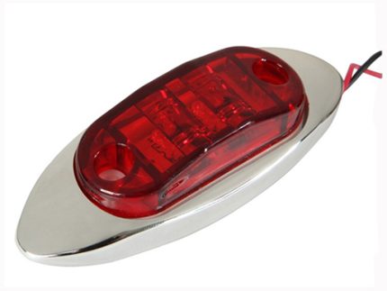 LED Side Lamp 12V~24V RED