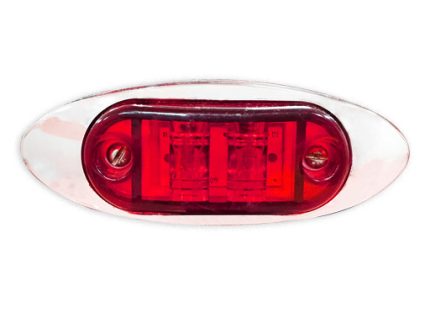LED SIDE LAMP 2LED 10-30V MULTIVOLTAGE AMBER