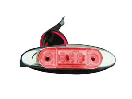 SIDE LAMP 6 LEDS 3 CABLES AMBER 12-24V (MULTIVOLTAGE)