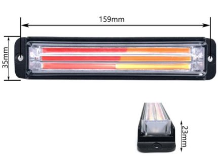 LAMP 10-30V  RED+AMBER COLOR FP-L108-6