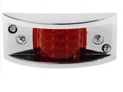 SIDE LAMP 12LED F5 123X51X38MM 80G RED