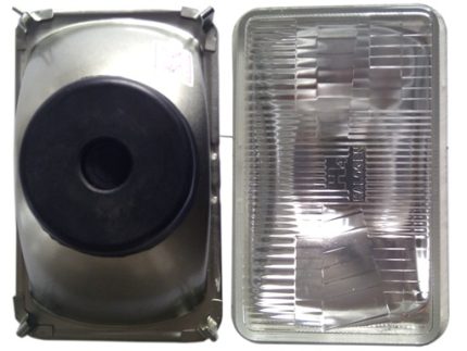 6 1/2″X4″ rectangle semi sealed beam replaces no:4652
