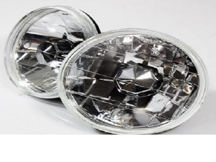 5 3/4″ round semi sealed beam crystal with parking lamp