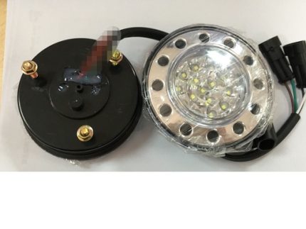 LED lamp of kinglong ， 24V/5.4W,DAIMETER 4"/10CM,cable length 20CM，CRISTAL