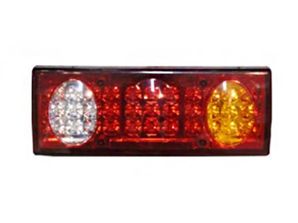 Trailer lamp MERCEDEZ three color 12V24V-34LED right without license lamp