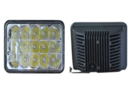 LED WORK LAMP 45W 15pcsx3w Epistar Black 10-30DC spot 6000K 7inch