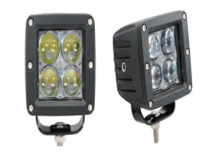 LED WORK LAMP 20W 4pcs x5w Cree Black 10-30DC flood/spot 6000K 3inch 8X7.7X7.5cm
