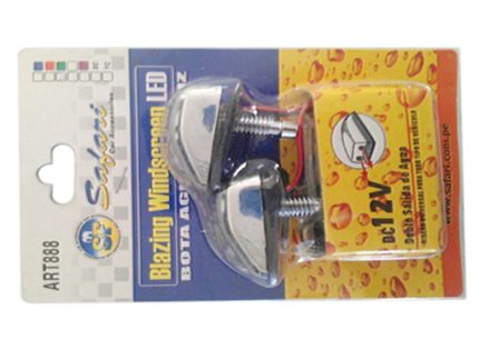 WINSHIELD WASHER NOZZLE LAMP 12V Seven colors