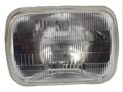 SEALED BEAM 12V 65/55W 7″ SQUARE Clear