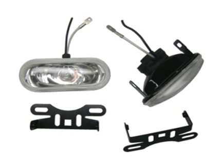 FOG LAMP SET 3 1/8″ (79.5MM) 12V Clear HT856