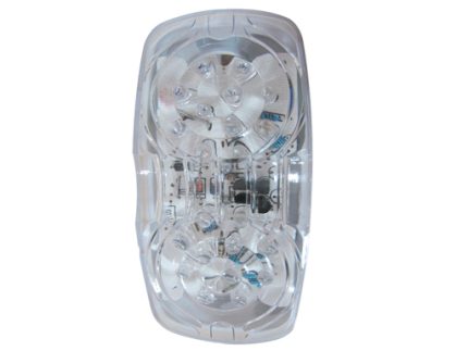 LAMP LED Z-STROBOSCOPIC RED&BULE 12V&24V 22 LED