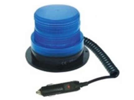 LED WARNING LIGHT BLUE 12&24V φ94mm 40HIGH POWER 5050 LED STRONG MAGNET TOP QUALITY