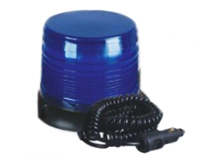 LED WARNING LIGHT BLUE 12&24V φ138mm 60PCS HIGH POWER 5050LED STRONG MAGNET TOP QUALITY