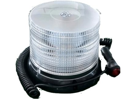LTE5162RO 12&24V Φ138MM 60PCS HIGH POWER 5050LED STRONG MAGNET LED WARNING LIGHT WHITE