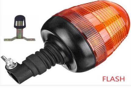 YL.809H BALIZA FLASHER 16 LED 7070 AMBAR 9V-30V PARA MASTIL dia5x10inch H