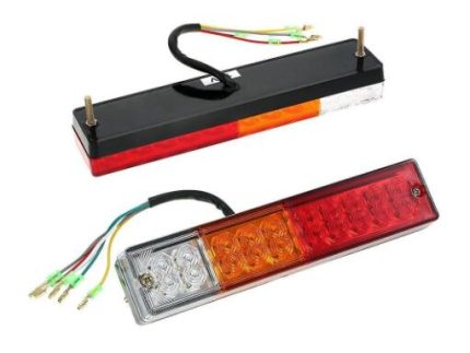 AL33008 TAIL LAMP 20LED SIZE 235x50x30MM T-124 12-48V
