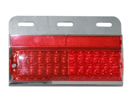 SIGNAL LIGHT 24LED 150x91mm water proof 24V RED