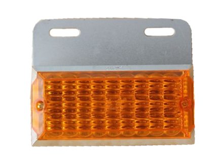 SIGNAL LIGHT 27LED 114x90mm water proof AMBER 24V