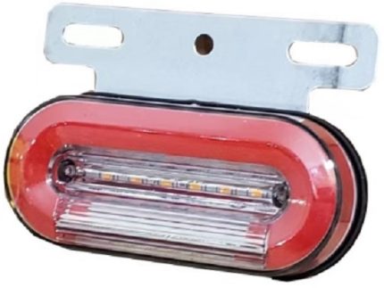 SL3429 SIDE LAMP 100mmX40mm 24V RED