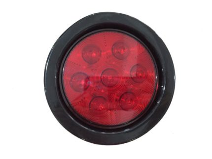 RED Trailer Tail Light 4″ 7LEDS stop and turn 12V