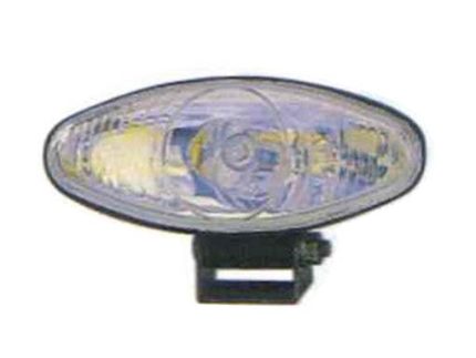 FOG LAMP PLASTIC HOUSING 120X48X75MM AMBER