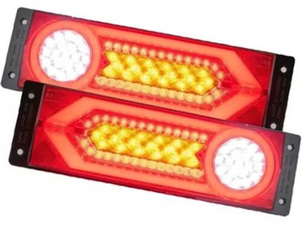 TL36520 CD-88858 TAIL LAMP BLASTING FLASH 12V 358x107x40mm